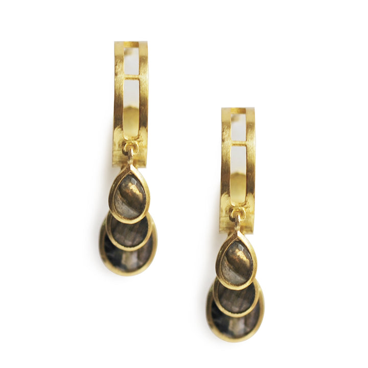 Sanaz - Full of Grace, Labradorite Earrings