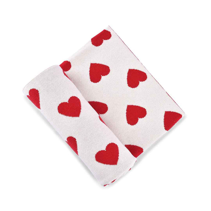 Red Heart baby Blanket