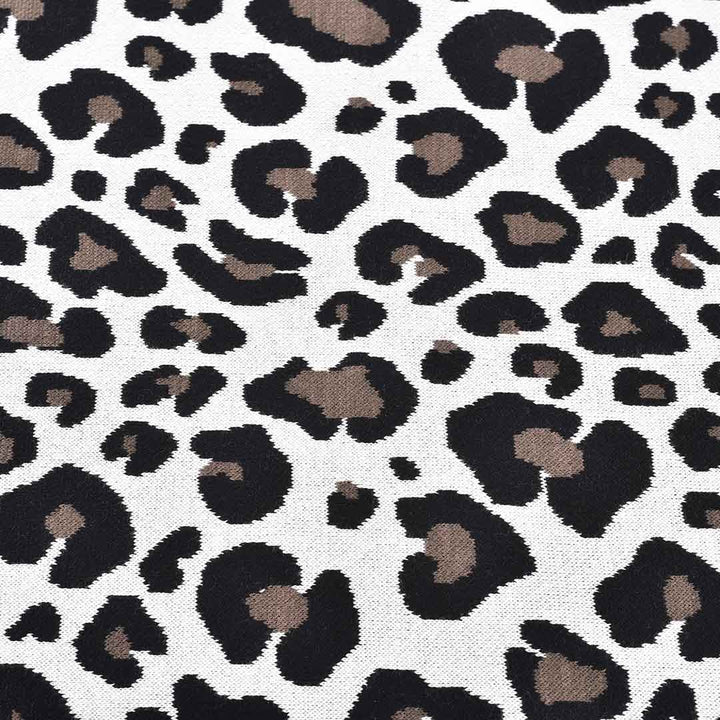 Black Leopard Baby Blanket