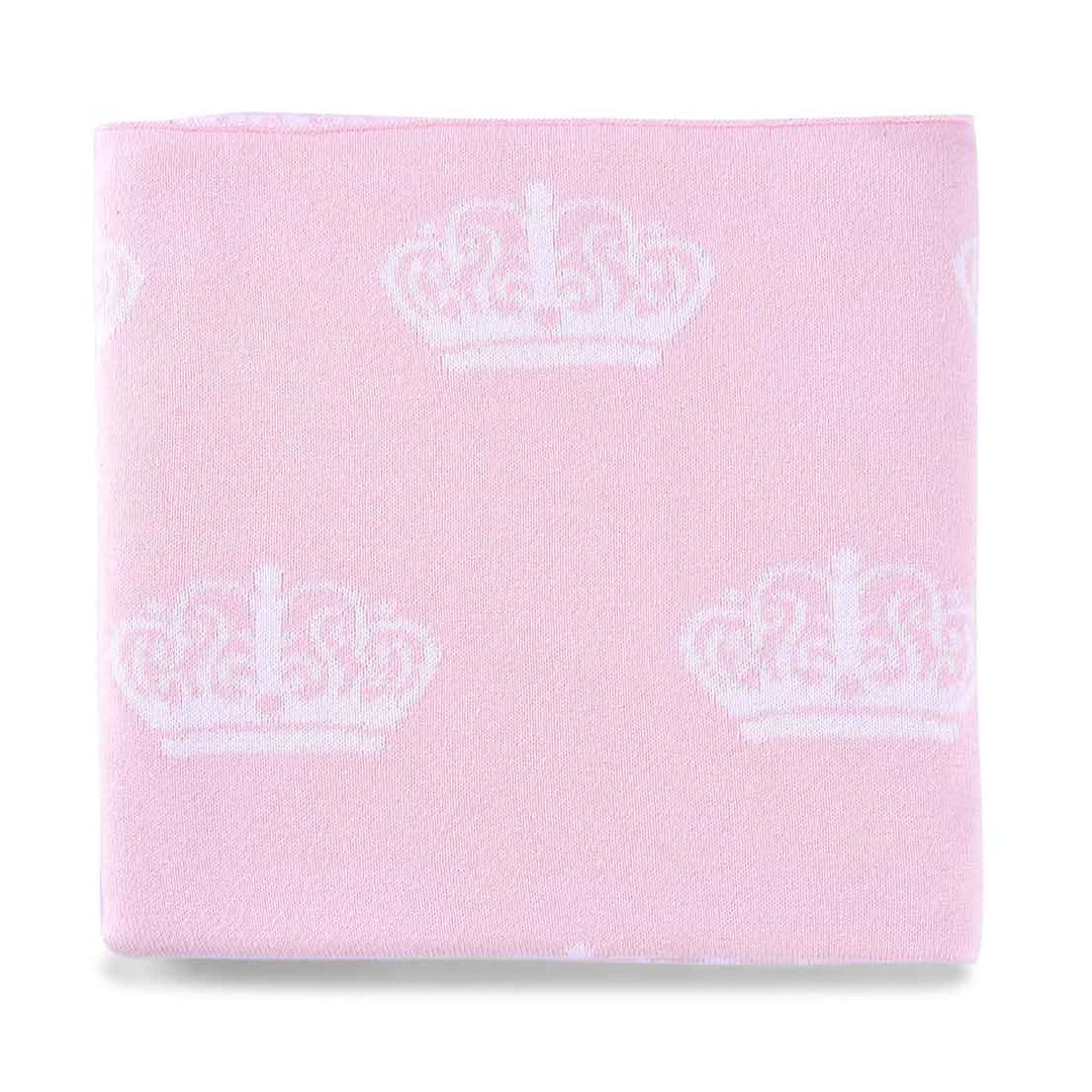 Princess Crown Reversible Baby Blanket