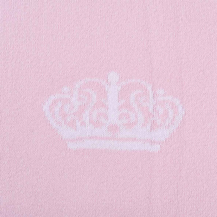 Princess Crown Reversible Baby Blanket