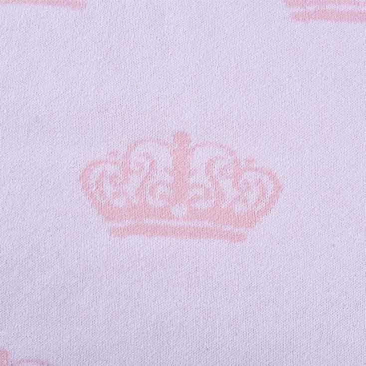 Princess Crown Reversible Baby Blanket