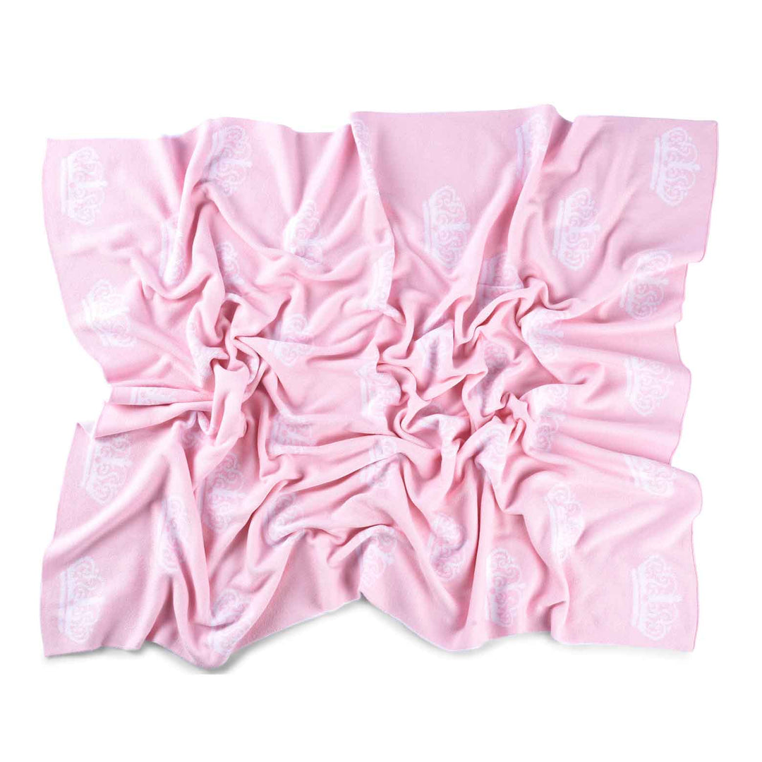 Princess Crown Reversible Baby Blanket