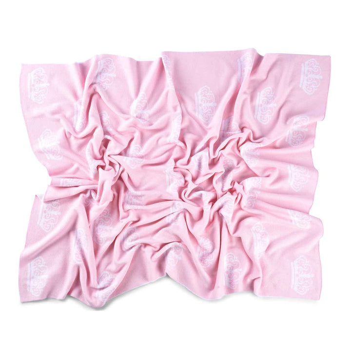 Princess Crown Reversible Baby Blanket