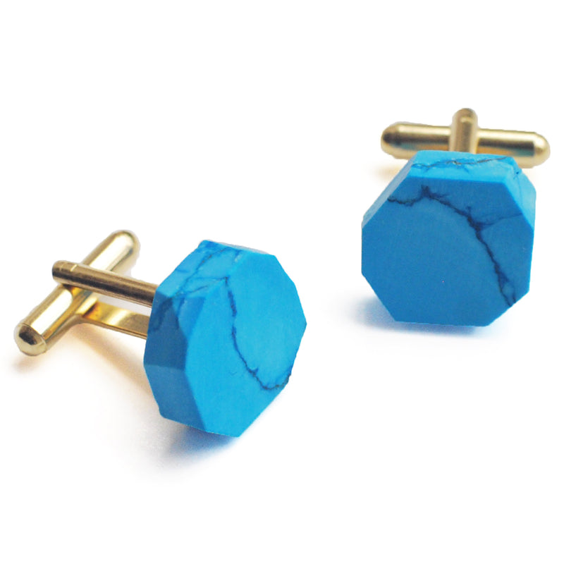 December Birthstone Cufflinks