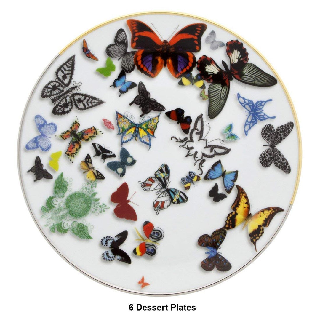 Butterfly Parade 25-Piece Dinner Set