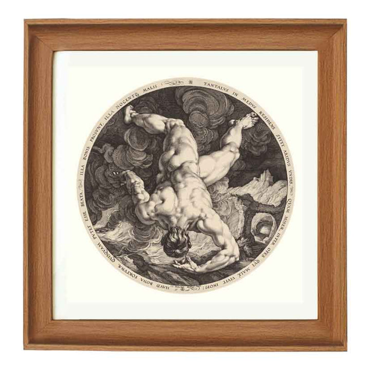 Tantalus by Goltzius art print