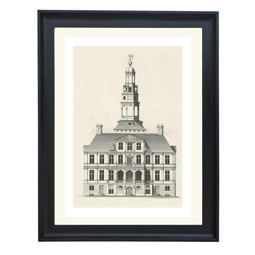 Maastricht City Hall by Jan Matthysz ART PRINT