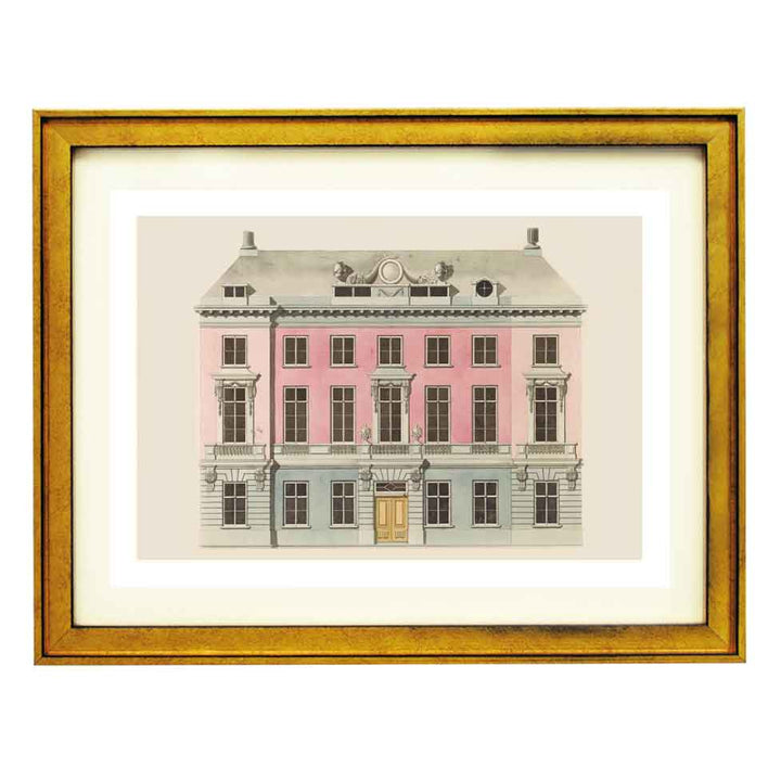 A Classical House by C. Taselaar ART PRINT