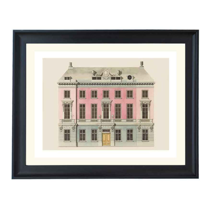 A Classical House by C. Taselaar ART PRINT