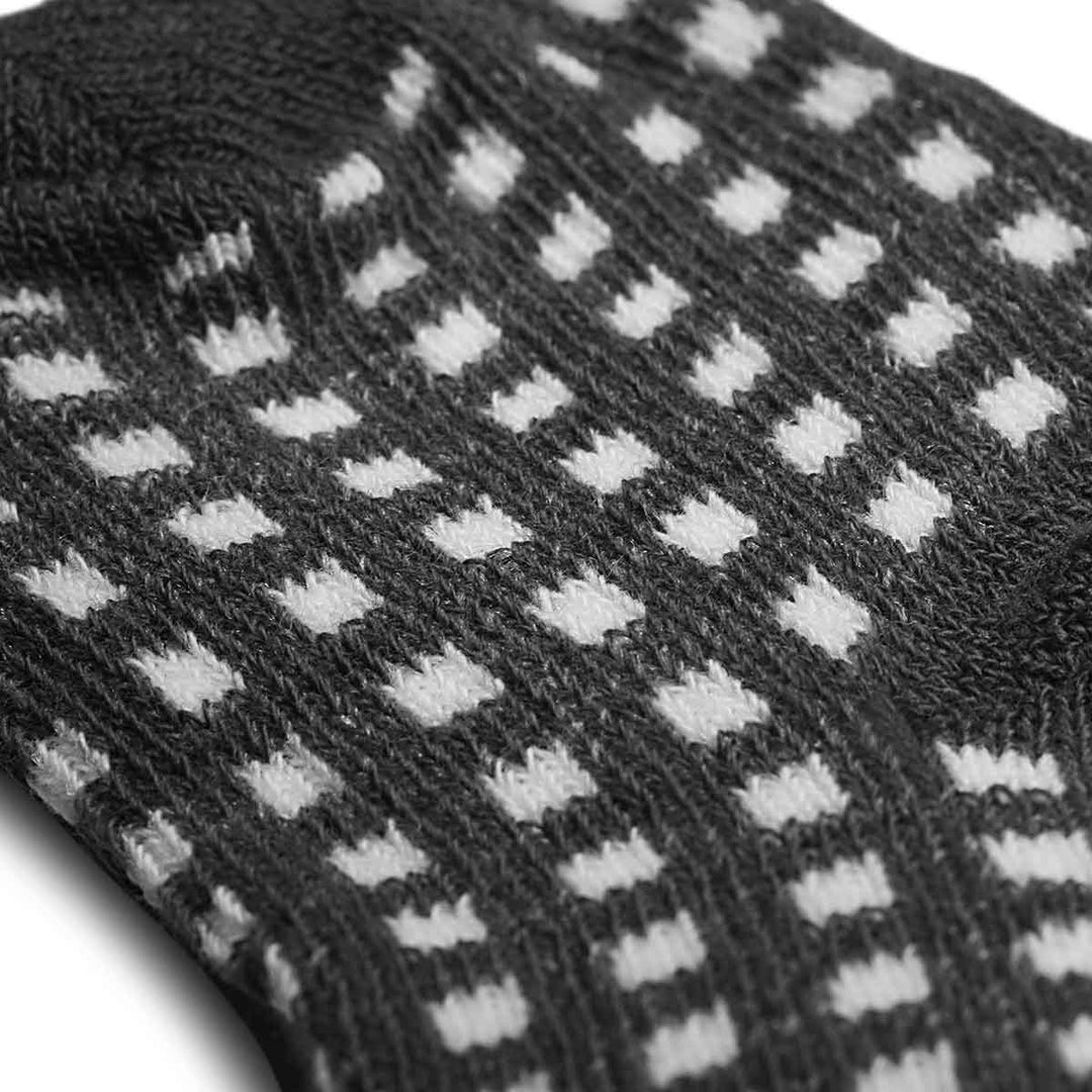 Baby Socks | 0-6 months | Black Patterned (Pack of 6)