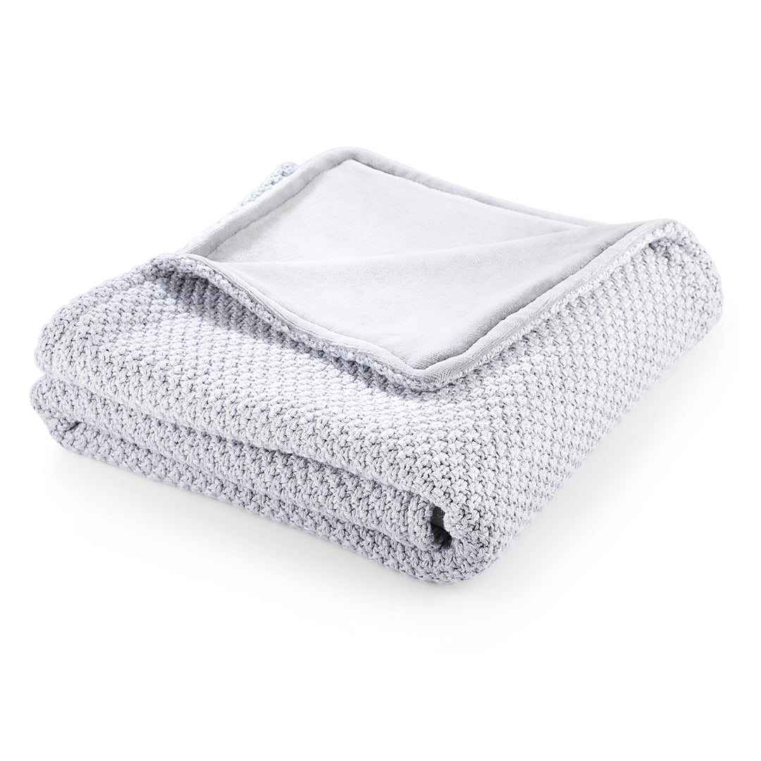 Organic Cotton Winter Blanket | Chunky Knitted