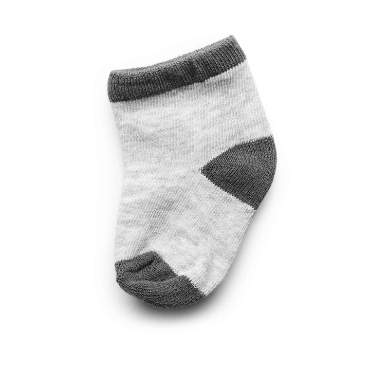 Baby Socks | 0-6 months | Black Patterned (Pack of 6)