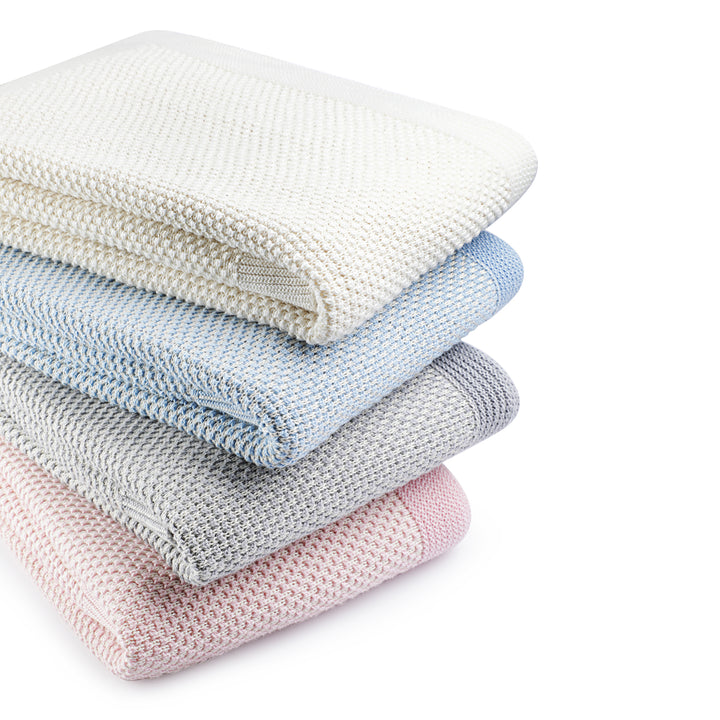 Organic Cotton Baby Blanket | Close Knitted