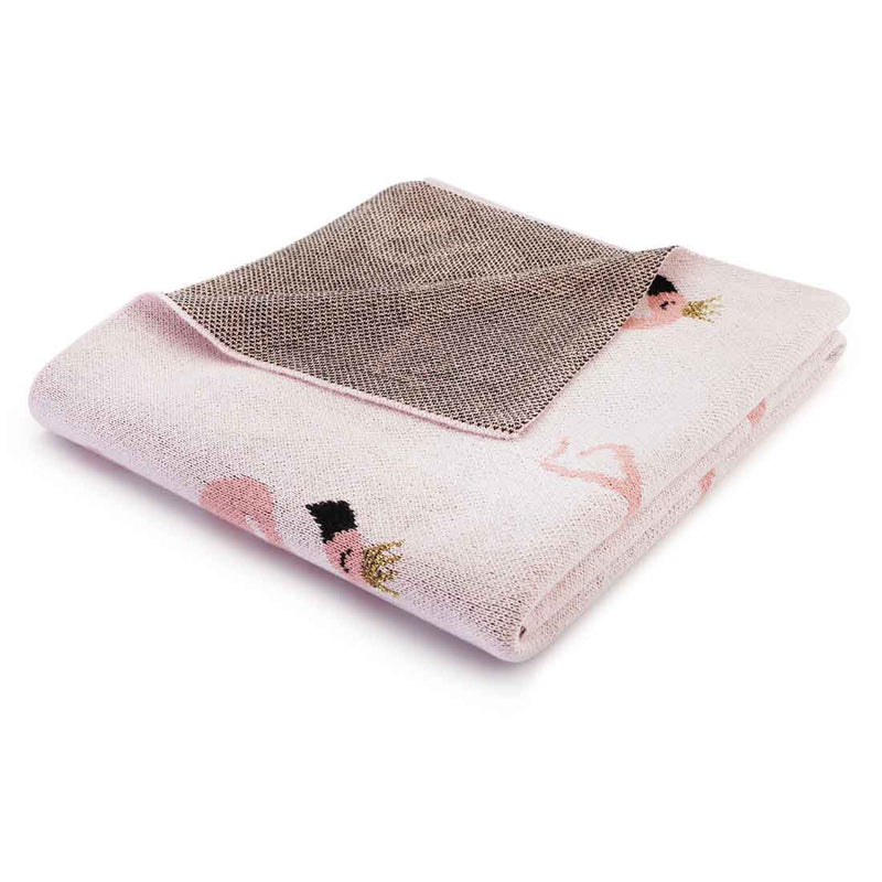 Flamingo Baby Blanket - Pink