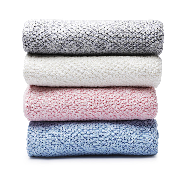 Organic Cotton Winter Blanket | Chunky Knitted