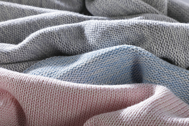 Organic Cotton Baby Blanket | Standard Knitted