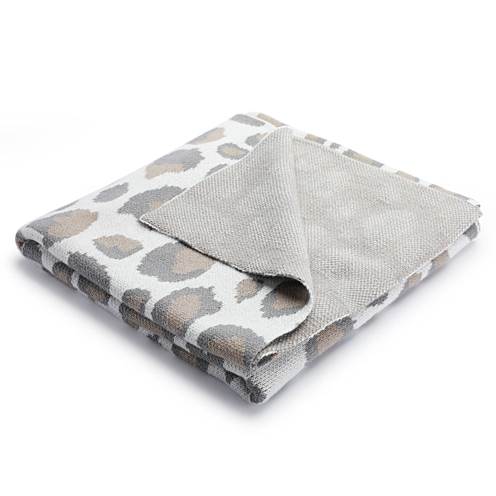 Organic Cotton Winter Blanket | Panther Patterned