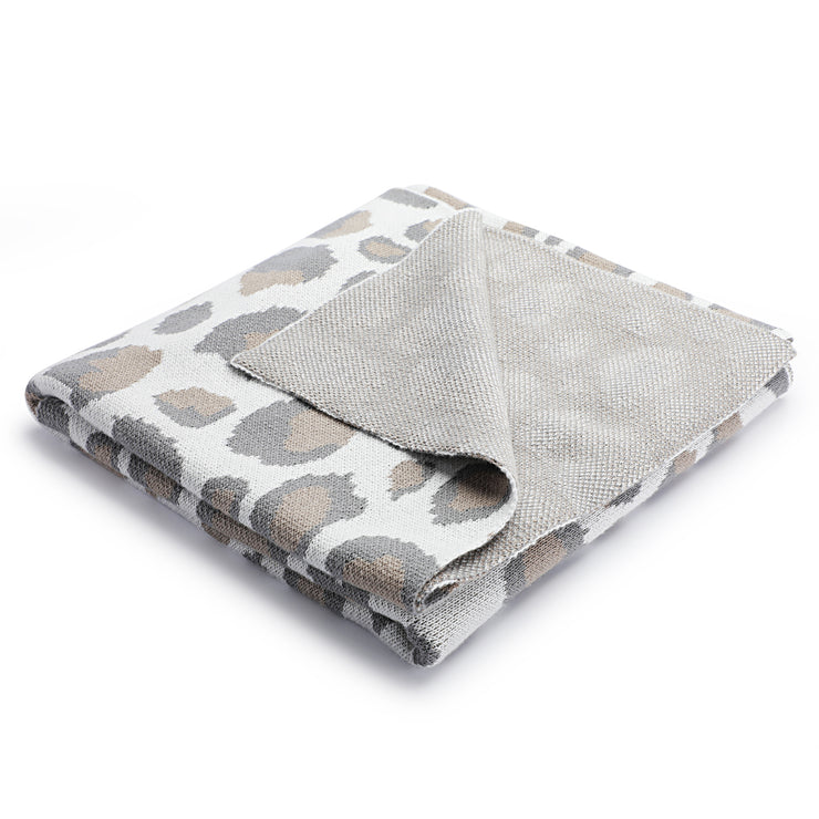 Organic Cotton Baby Blanket | Panther Patterned