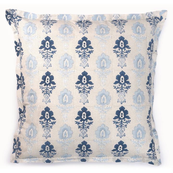 Fleur Ombre blue euro pillow sham