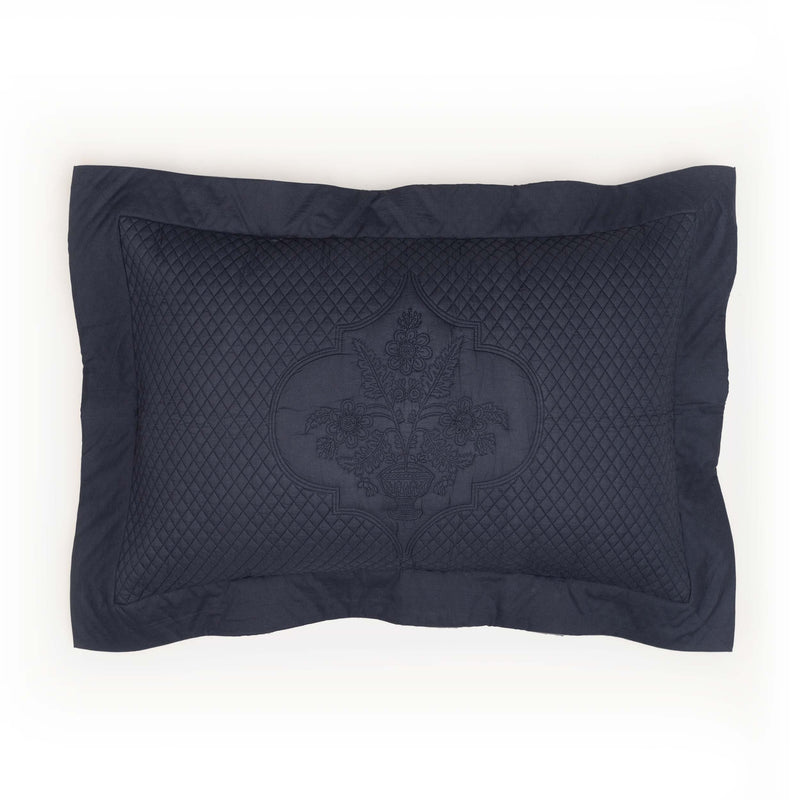 Gulnar indigo pillow sham