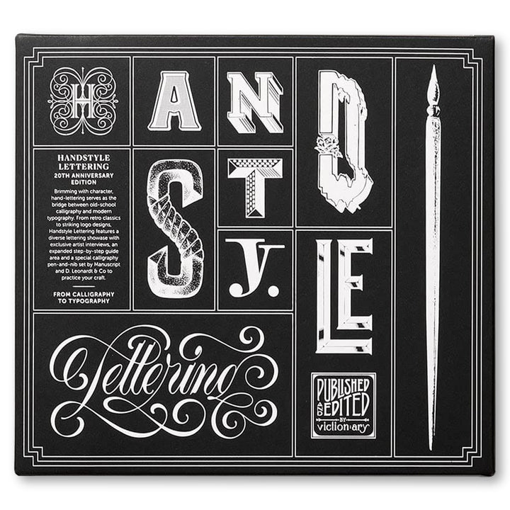 HANDSTYLE LETTERING: 20th Anniversary Edition: From Calligraphy to Typography Book