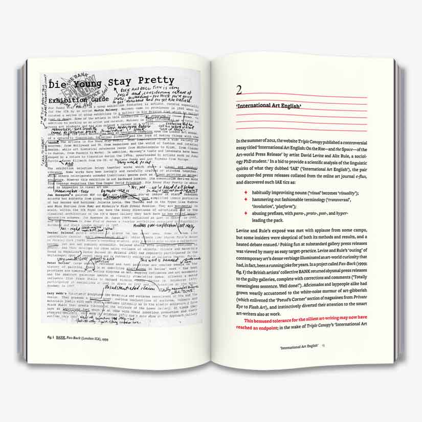 How to Write About Contemporary Art Book