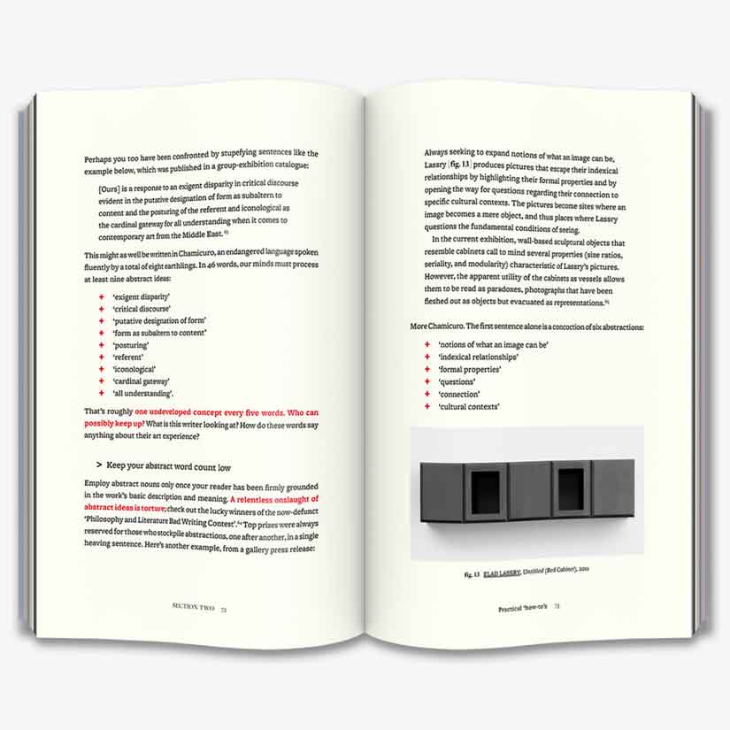 How to Write About Contemporary Art Book