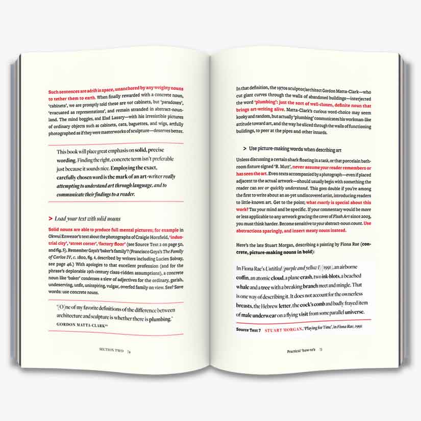 How to Write About Contemporary Art Book