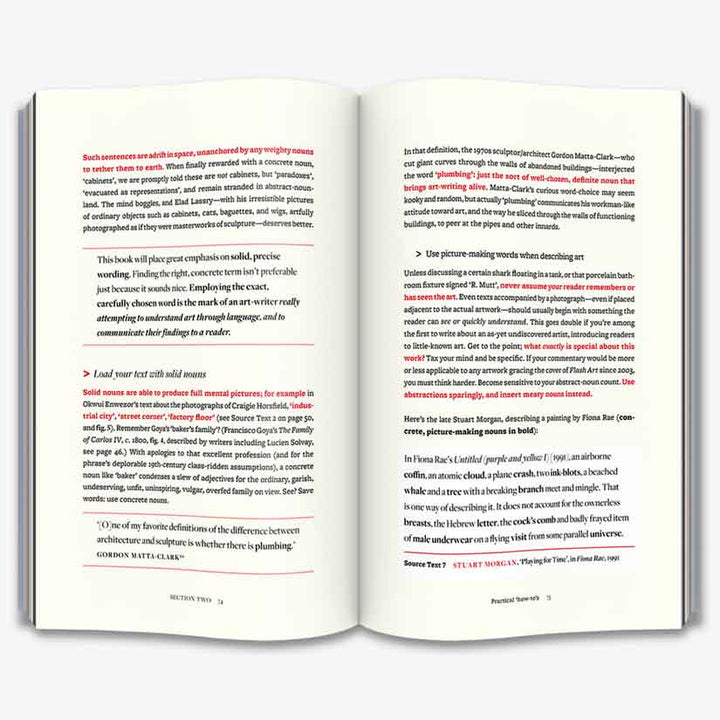 How to Write About Contemporary Art Book