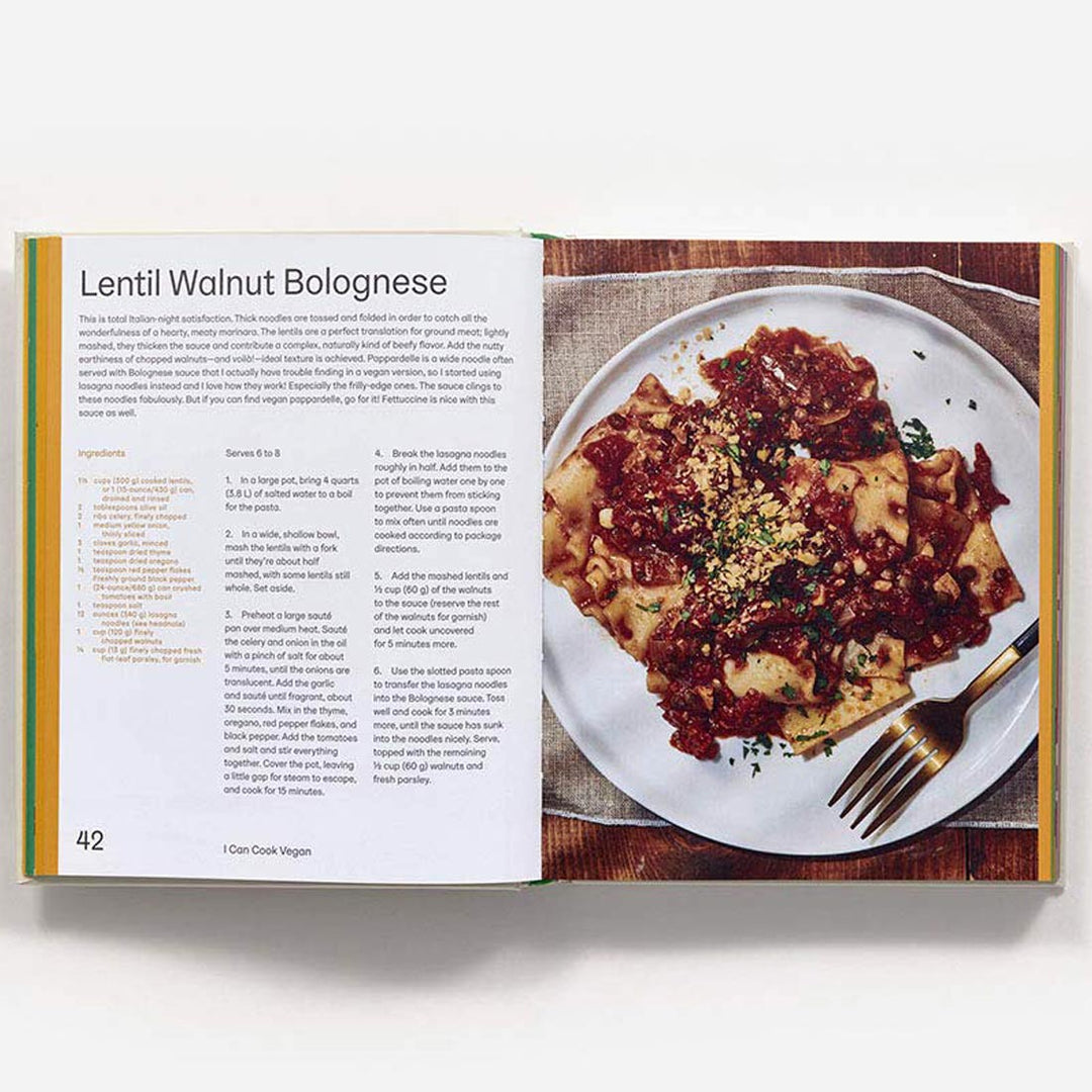 I Can Cook Vegan Book