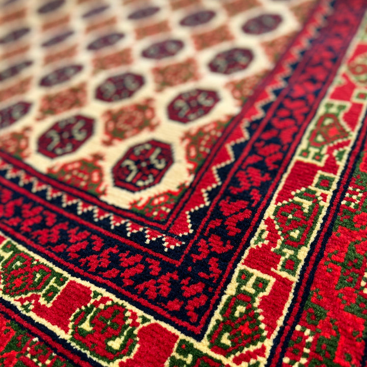 Rukiye Khoja Rashnai One-OF-A-Kind-Afghan RUG