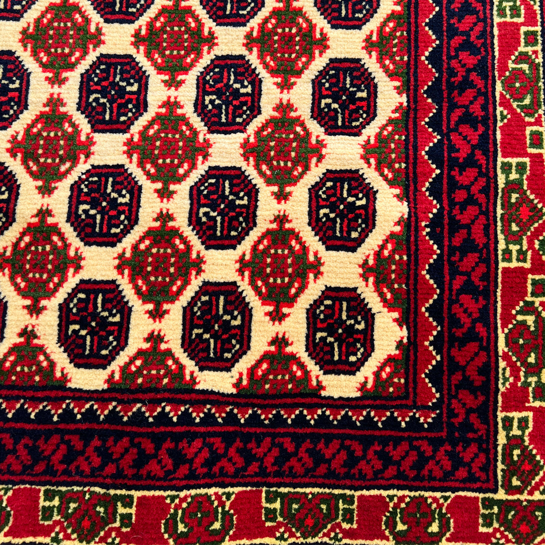 Rukiye Khoja Rashnai One-OF-A-Kind-Afghan RUG