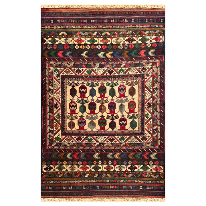 Kawa Maliky one-of-a-kind-afghan rug