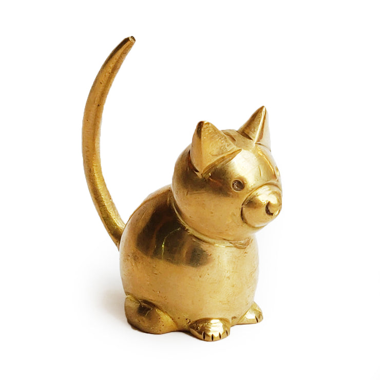 Feline in Brass