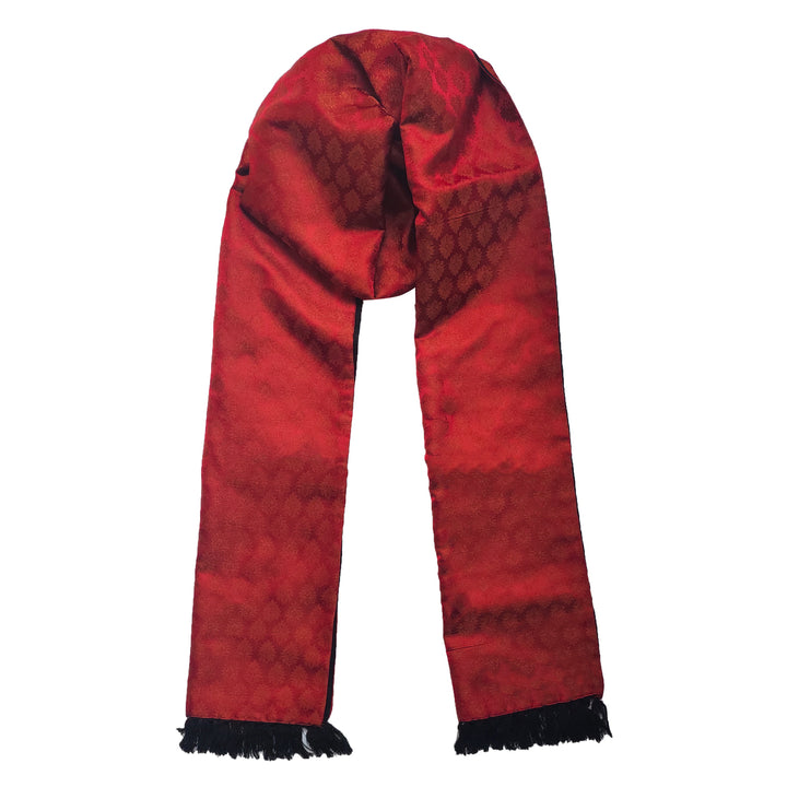 Levi Deep Red Scarf