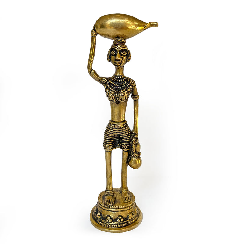 brass tribal artefact