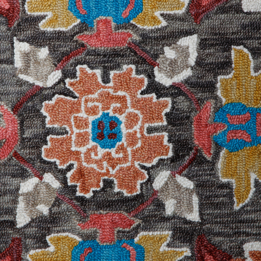 CAMEL MULTICOLOR SUZANI HAND TUFTED CARPET