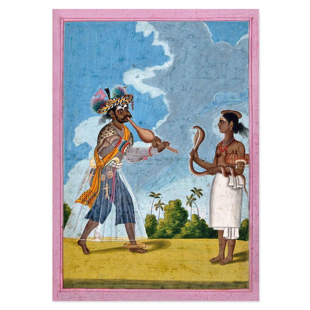 Snake Charmer art print