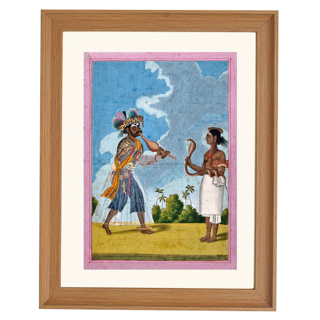 Snake Charmer art print