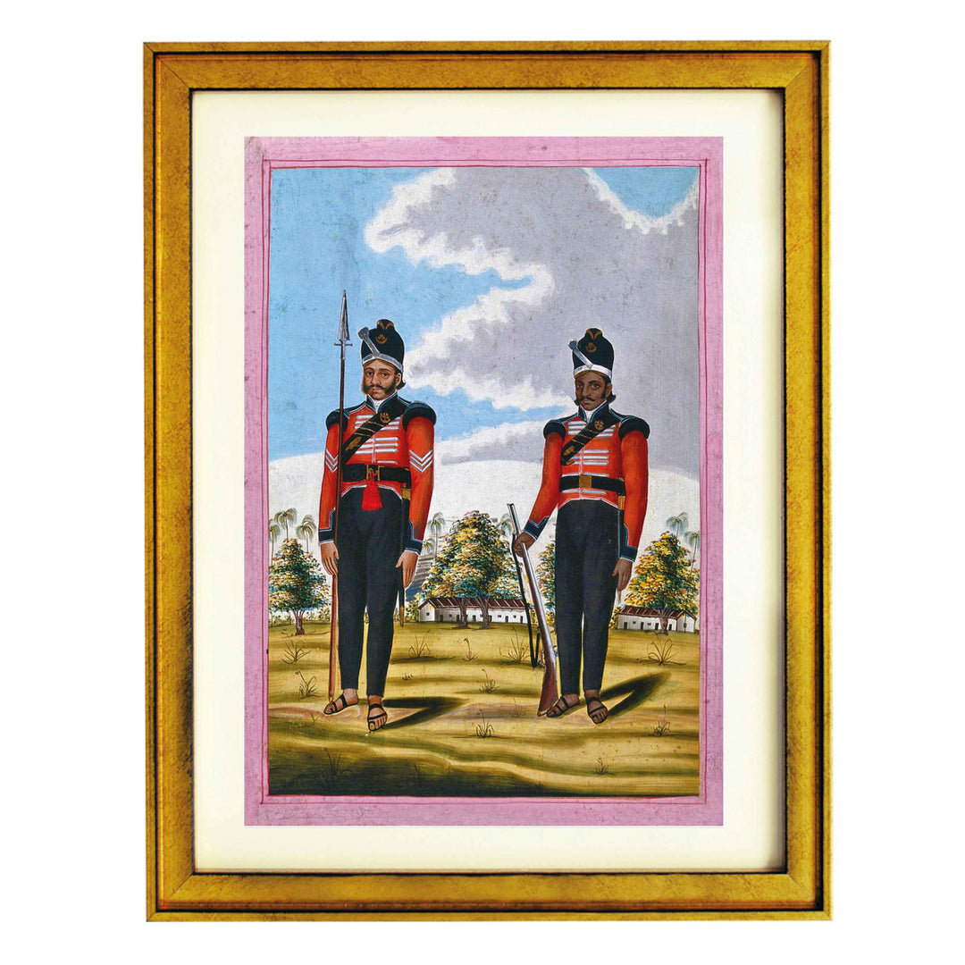 Two Sepoys art print