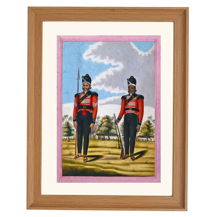 Two Sepoys art print