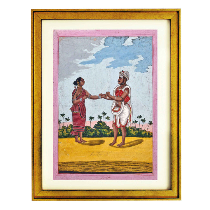 Indian doctor art print