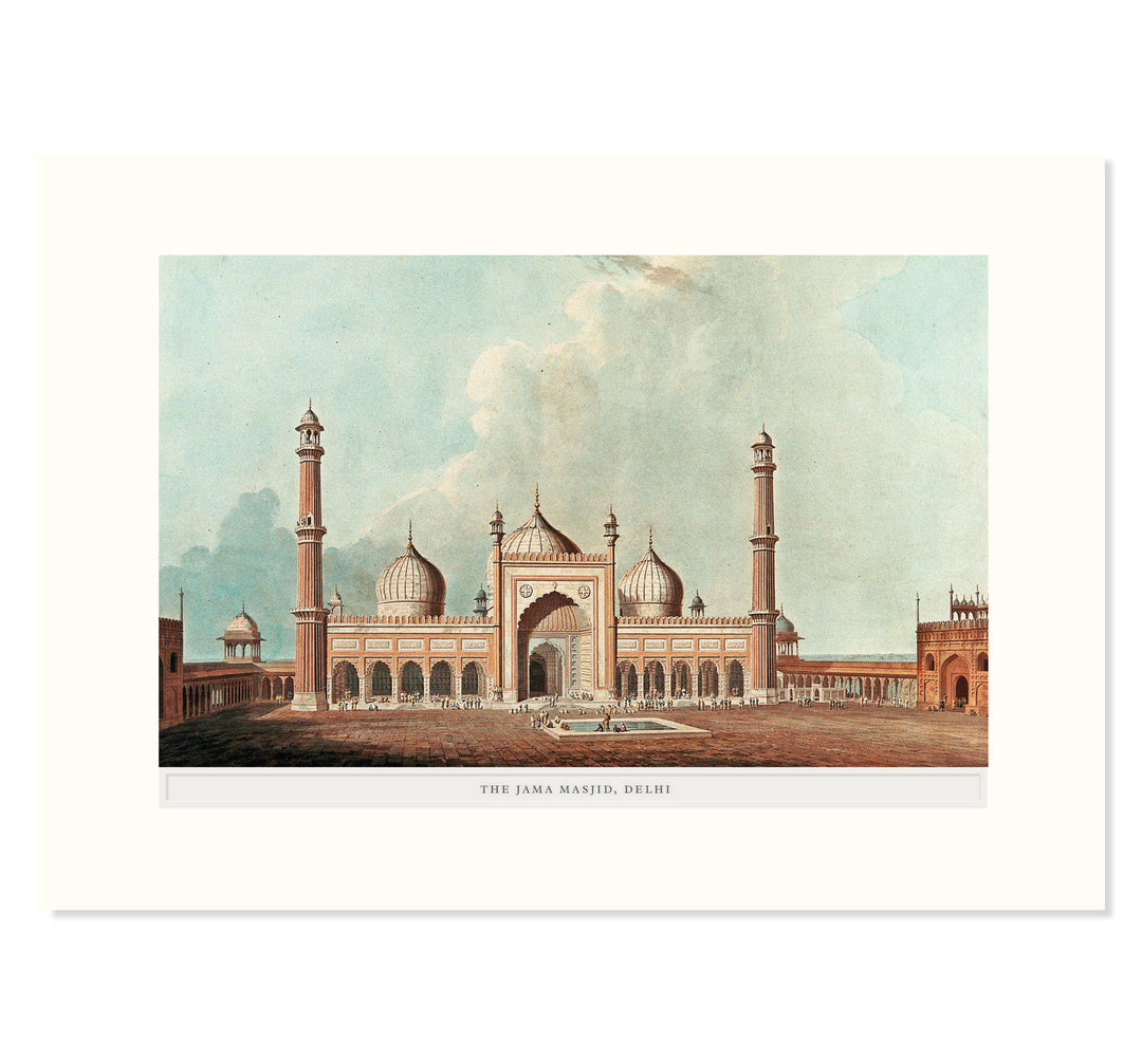 Jama Masjid mosque Art Print