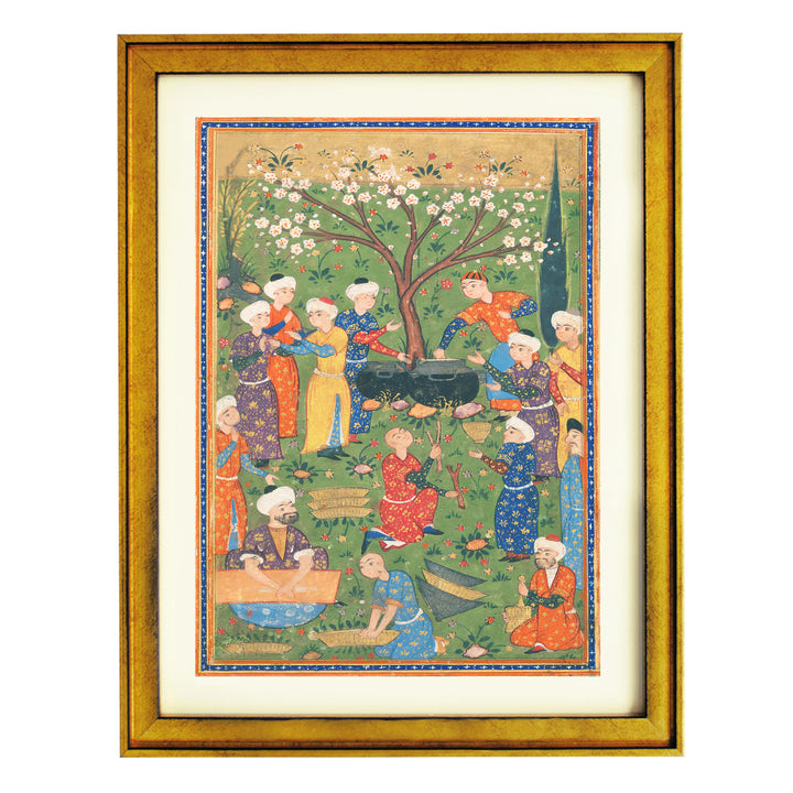 Divan by of Mir 'Ali Shir Nava, 1580 Art Print