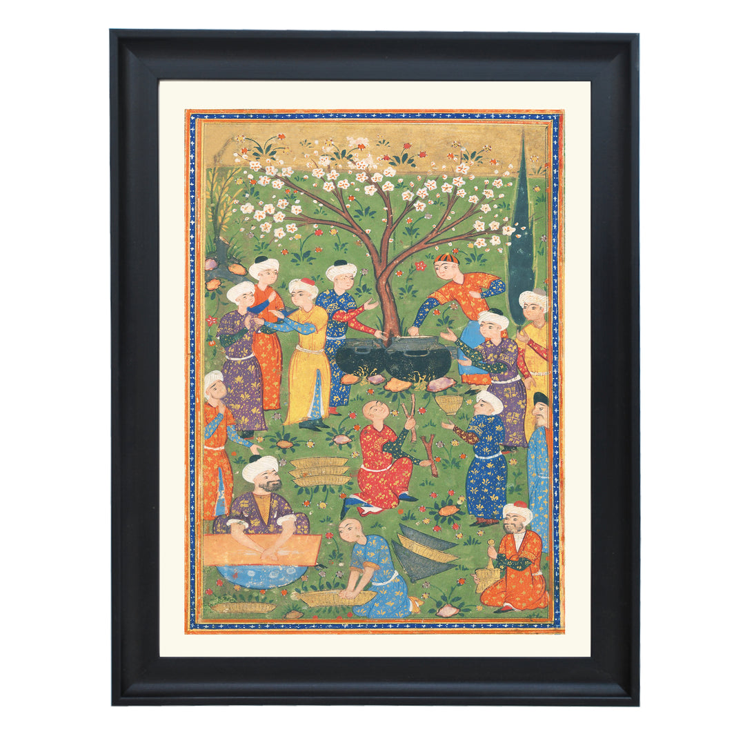 Divan by of Mir 'Ali Shir Nava, 1580 Art Print