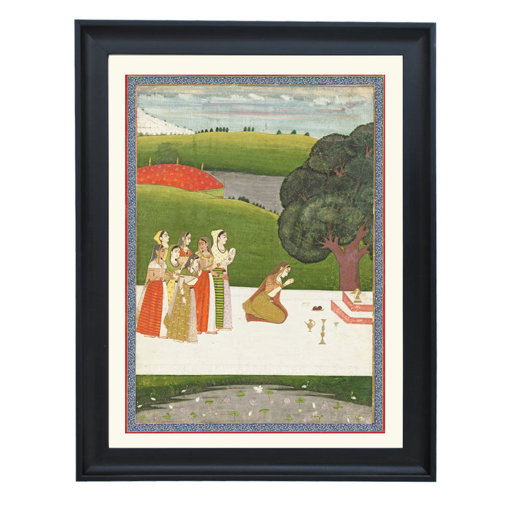 Offering to Shiva, 1750 - 180 Art Print