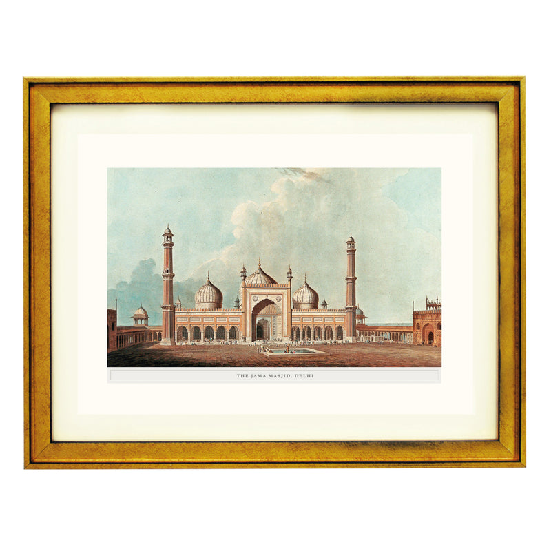 Jama Masjid mosque Art Print