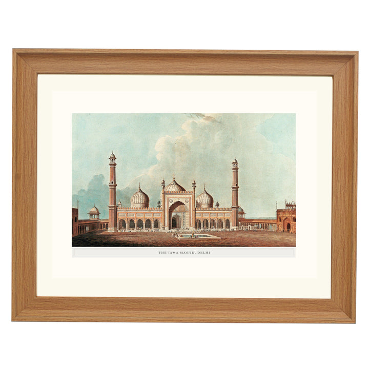 Jama Masjid mosque Art Print