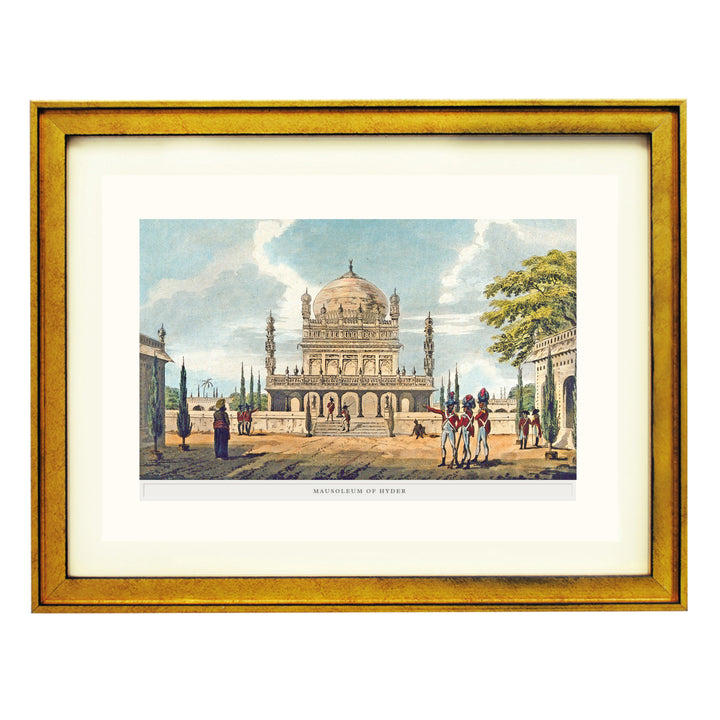 Tomb of Haidar Ali's  near Mysore Art Print